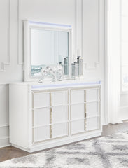 Furniture City Laplace - Ashley Furniture - Chalanna Dresser and Mirror - Dresser and Mirror - B822B1