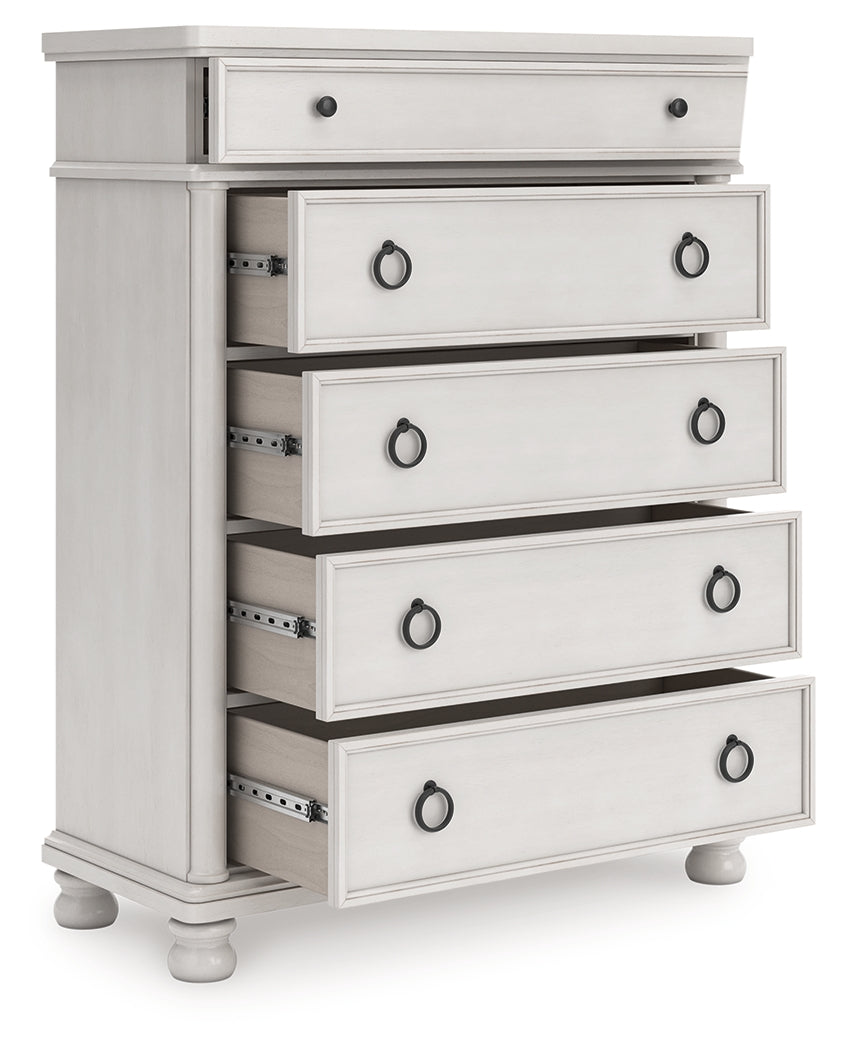 Furniture City Laplace - Ashley Furniture - Rowlenstown Chest of Drawers - Five Drawer Chest - PCB823-46