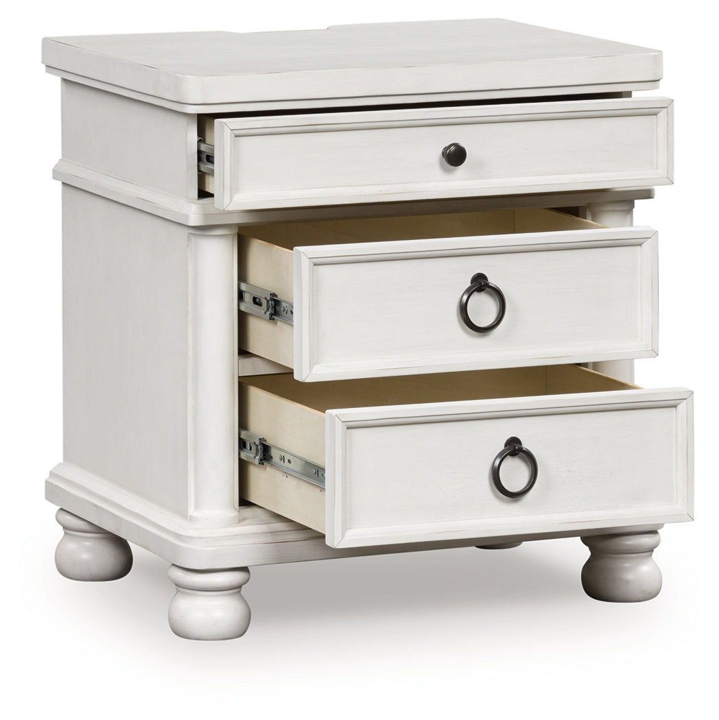Furniture City Laplace - Ashley Furniture - Rowlenstown Bedroom - Three Drawer Night Stand - PCB823-93