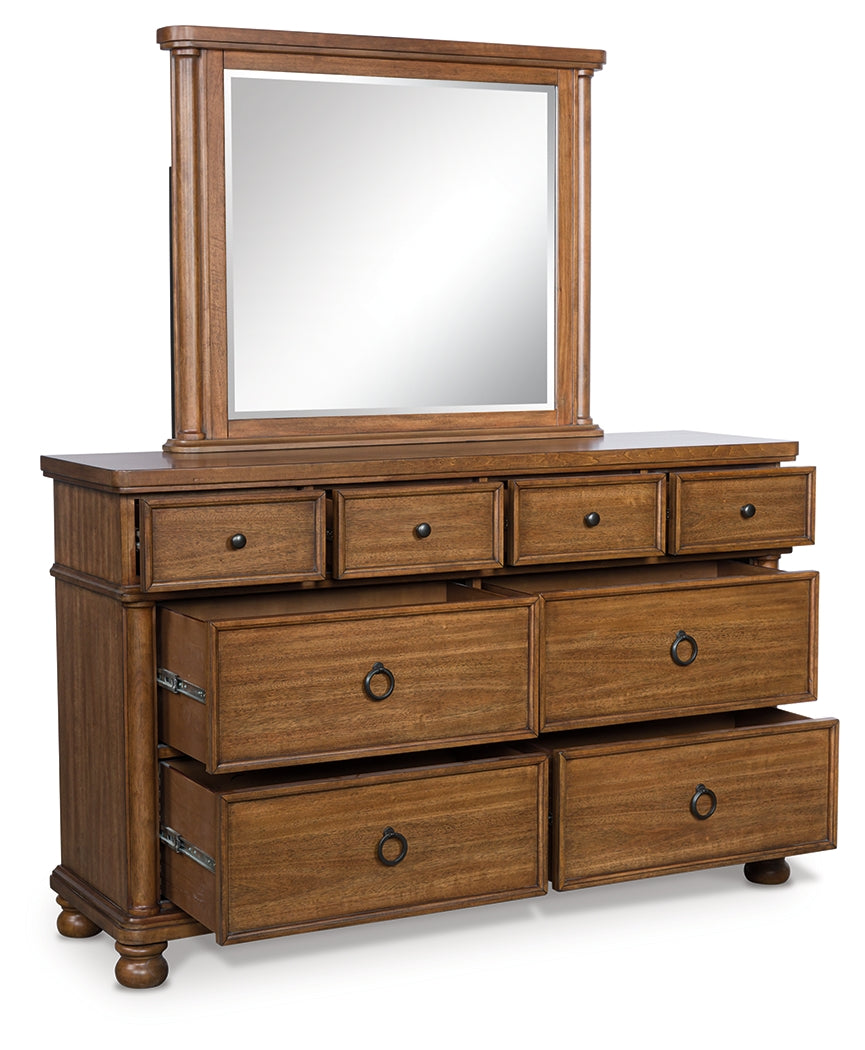 Furniture City Laplace - Ashley Furniture - Rowlenstown Bedroom - Dresser and Mirror - PCB824B1