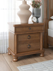 Furniture City Laplace - Ashley Furniture - Rowlenstown Nightstand - Three Drawer Night Stand - PCB824-93