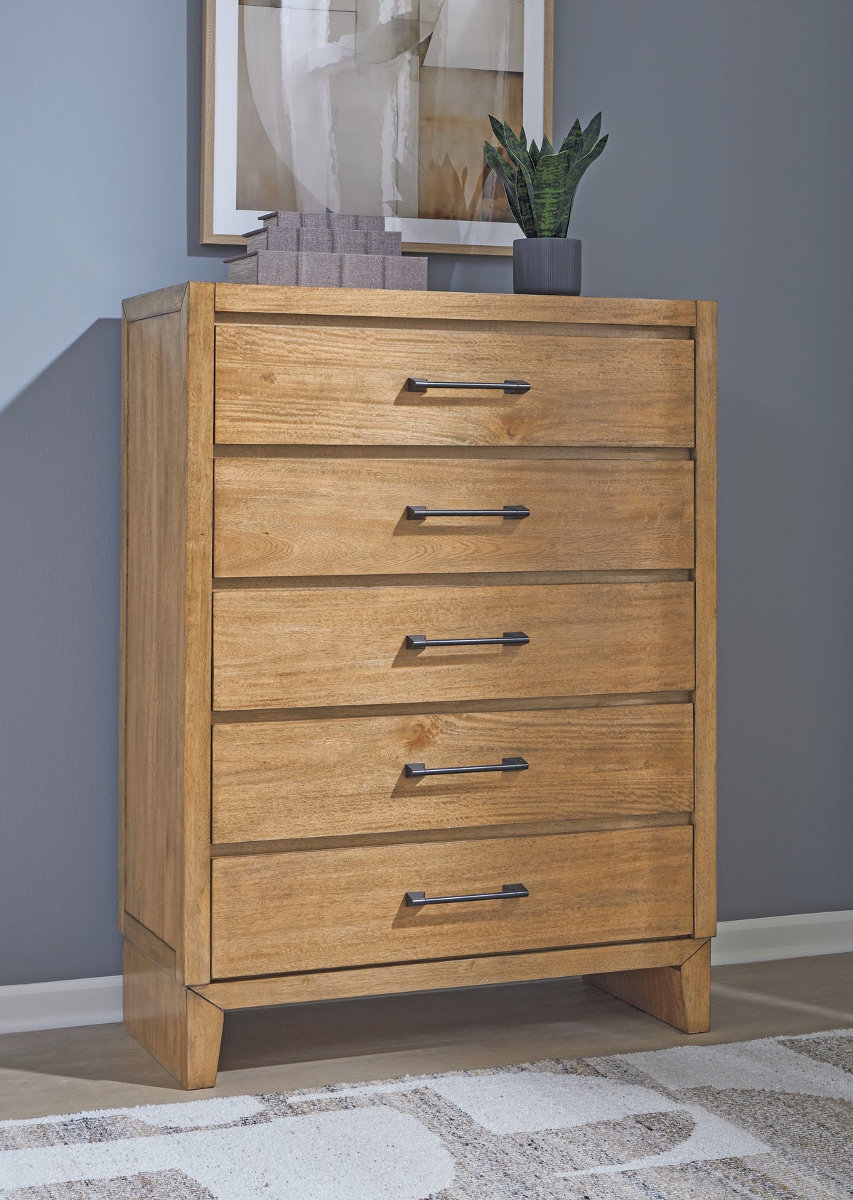 Furniture City Laplace - Ashley Furniture - Sherbana Chest of Drawers - Five Drawer Chest - B833-46