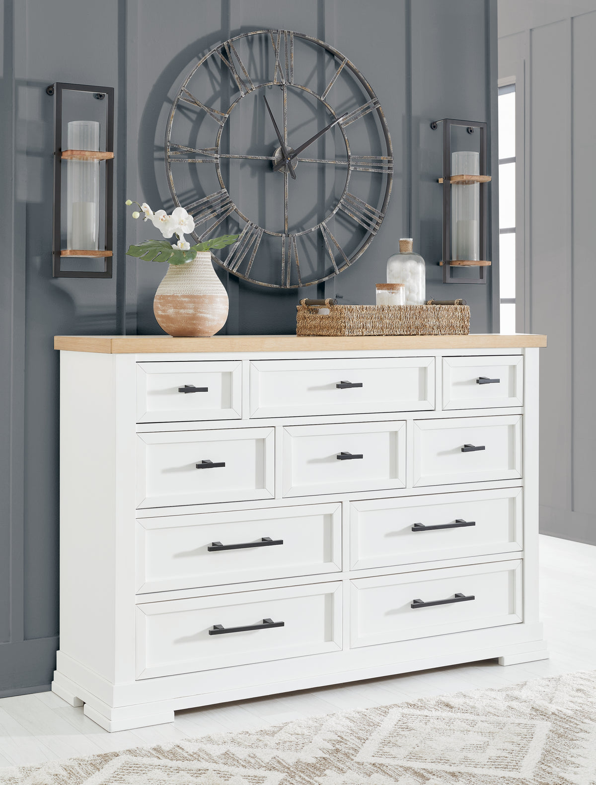 Furniture City Laplace - Ashley Furniture - Ashbryn Dresser - Dresser - B844-31