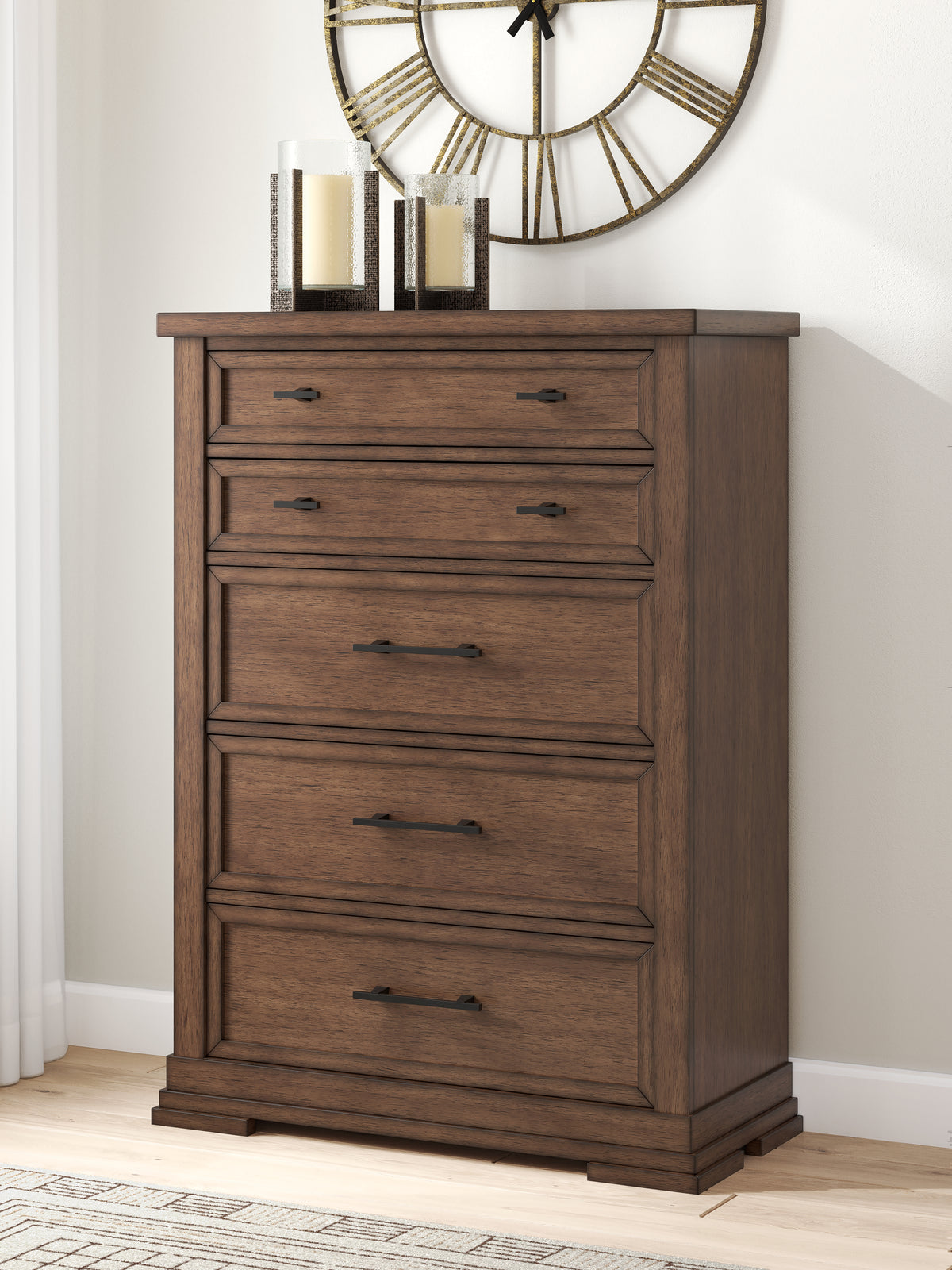 Furniture City Laplace - Ashley Furniture - Taffenbrook Chest of Drawers - Five Drawer Chest - B849-46