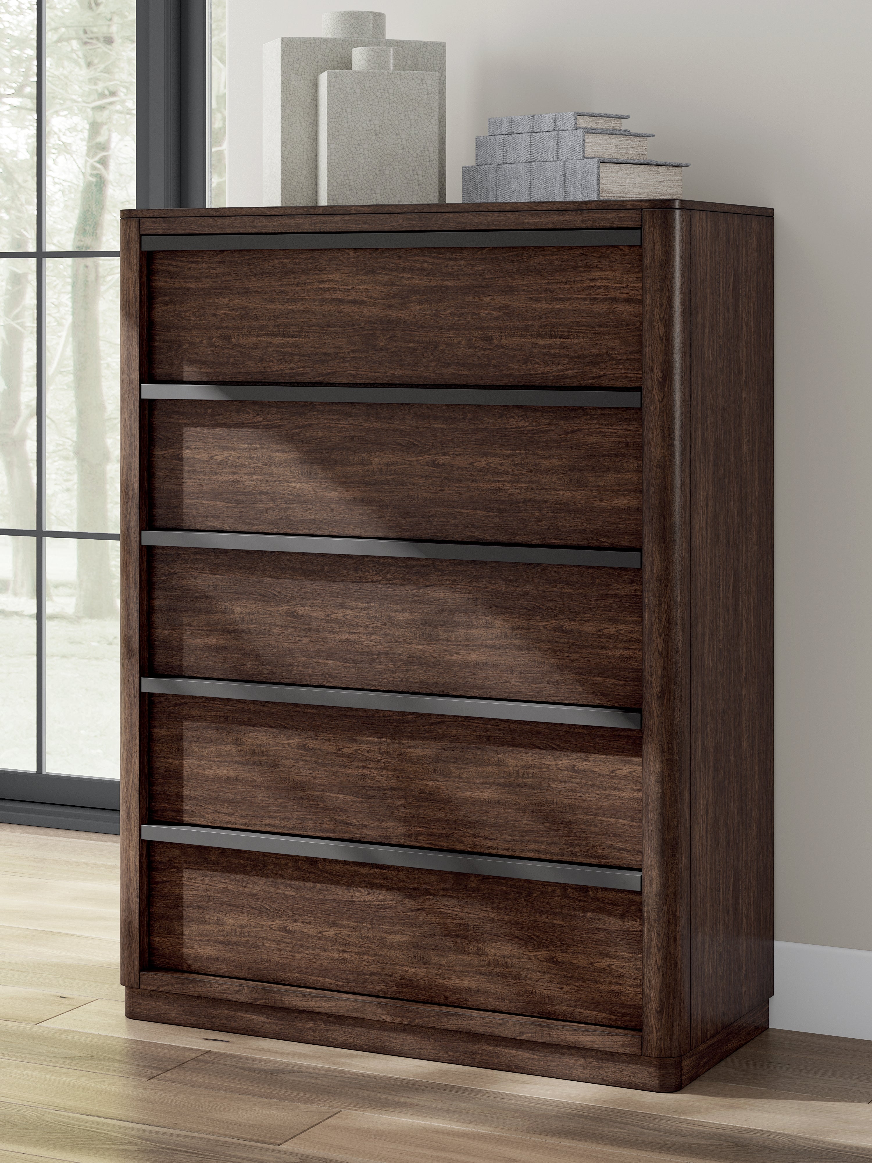 Furniture City Laplace - Ashley Furniture - Dilenno Bedroom - Five Drawer Chest - PCB857-46