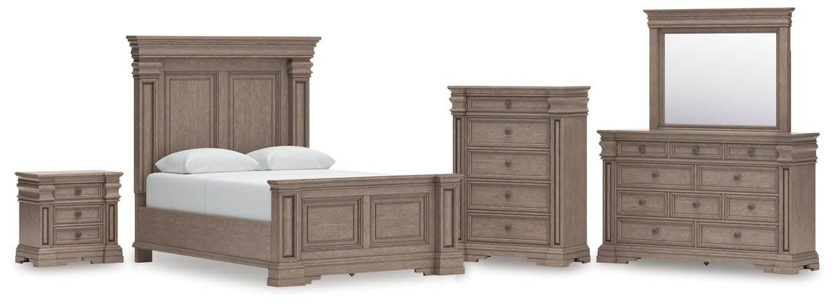 Furniture City Laplace - Ashley Furniture - Blairhurst Queen Panel Bed, Dresser, Mirror, Chest and Nightstand - Queen Panel Bed, Dresser, Mirror, Chest and Nightstand - B916B8