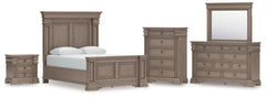 Furniture City Laplace - Ashley Furniture - Blairhurst Queen Panel Bed, Dresser, Mirror, Chest and Nightstand - Queen Panel Bed, Dresser, Mirror, Chest and Nightstand - B916B8