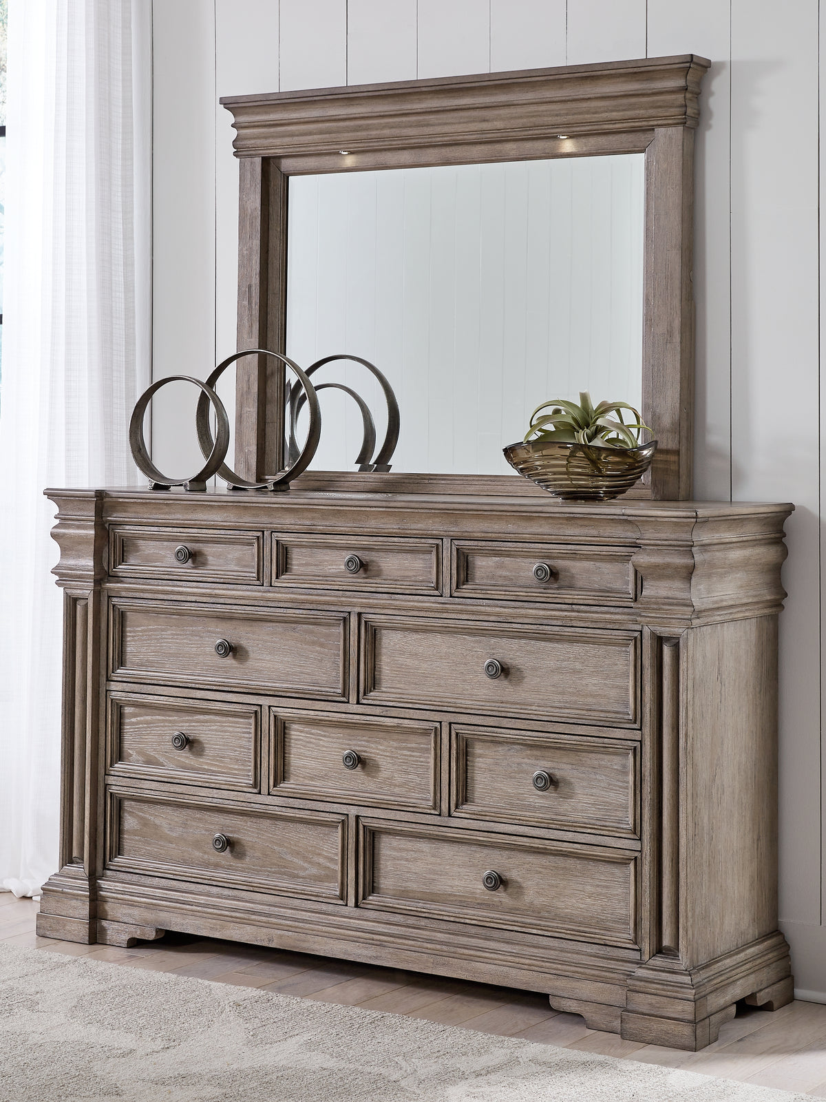 Furniture City Laplace - Ashley Furniture - Blairhurst Bedroom - Dresser and Mirror - B916B1