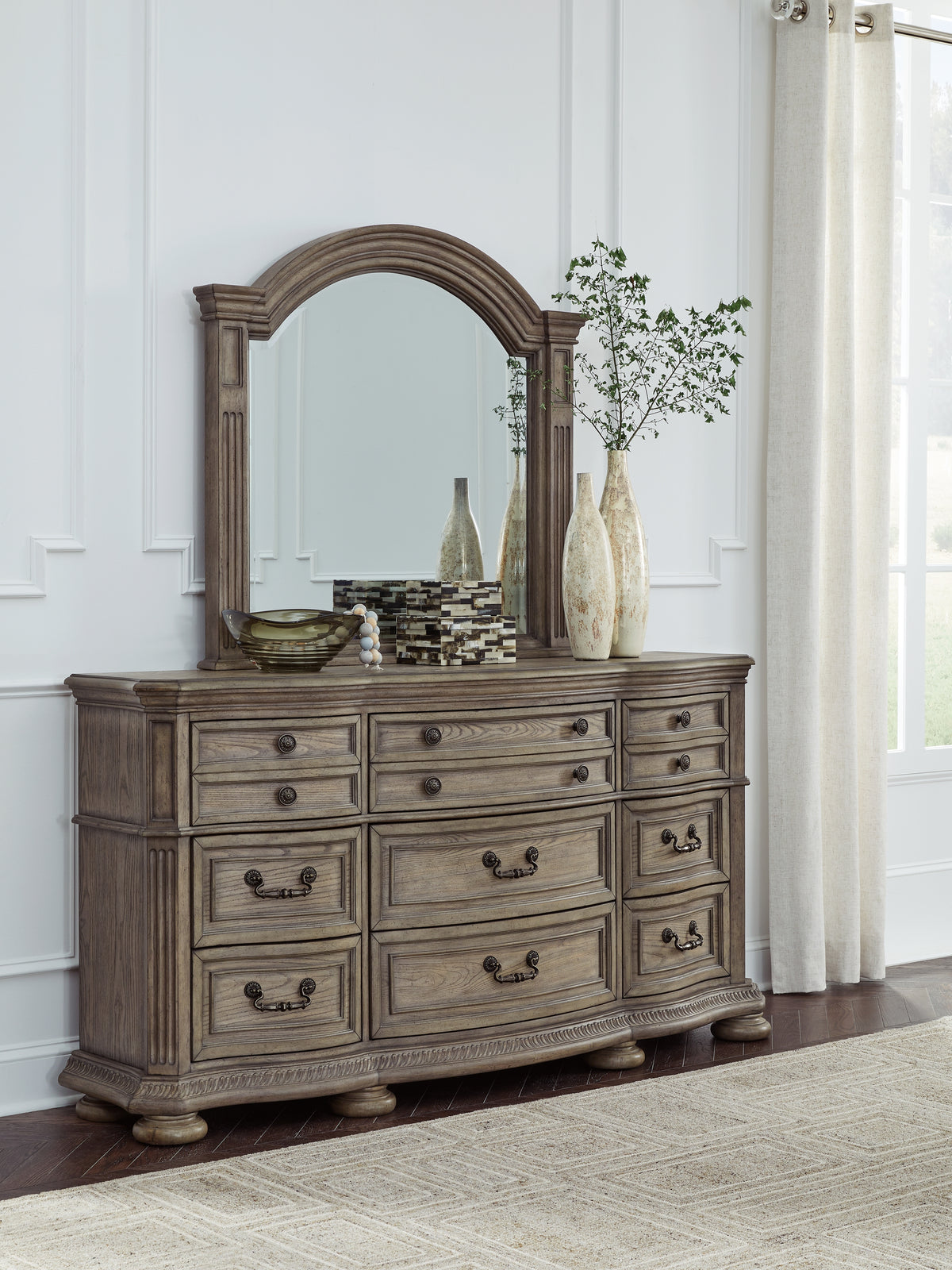 Furniture City Laplace - Ashley Furniture - Ardenfield Dresser and Mirror - Dresser and Mirror - B944B1