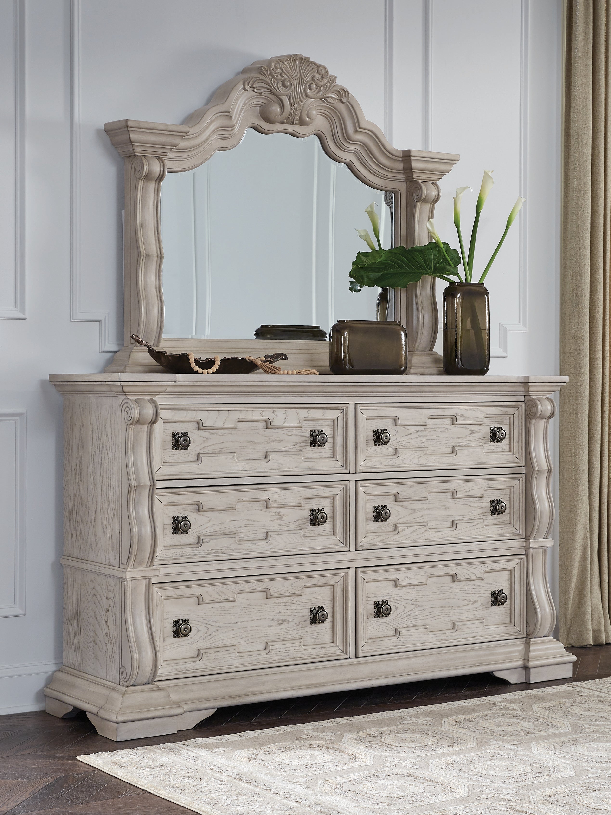 Furniture City Laplace - Ashley Furniture - Bruchandi Bedroom - Dresser and Mirror - PCB948B1
