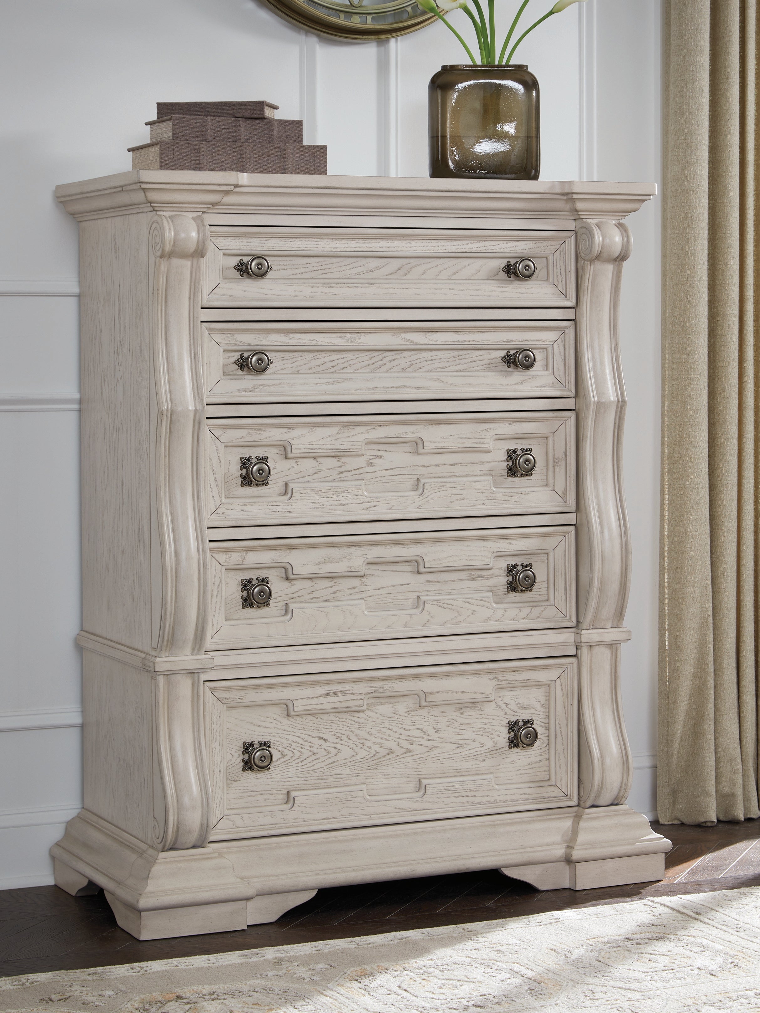 Furniture City Laplace - Ashley Furniture - Bruchandi Bedroom - Five Drawer Chest - PCB948-46