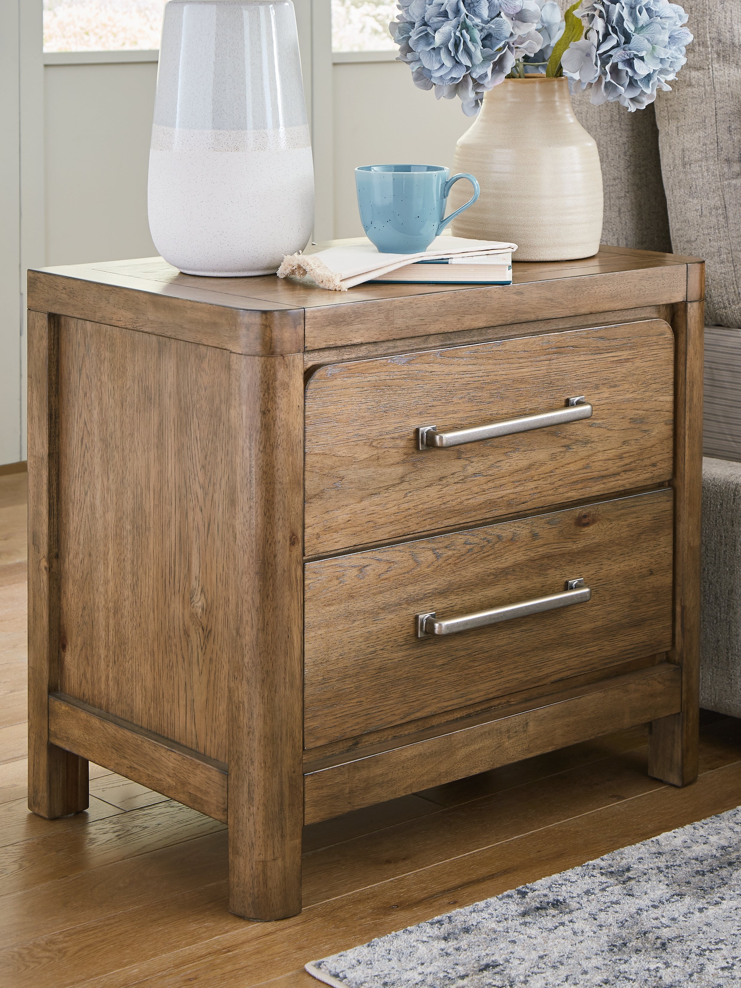 Furniture City Laplace - Ashley Furniture - Cabalynn Bedroom - Two Drawer Night Stand - B974-92