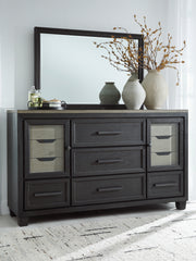 Furniture City Laplace - Ashley Furniture - Foyland Dresser and Mirror - Dresser and Mirror - B989B1