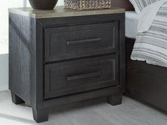 Furniture City Laplace - Ashley Furniture - Foyland Nightstand - Two Drawer Night Stand - B989-92