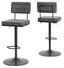 Furniture City Laplace - Ashley Furniture - Strumford Dining Room - Bar Height Bar Stool (Set of 2) - D119-630X2