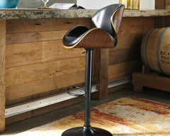 Furniture City Laplace - Ashley Furniture - Bellatier Dining Room - Tall UPH Swivel Barstool(1/CN) / Brown - D120-530