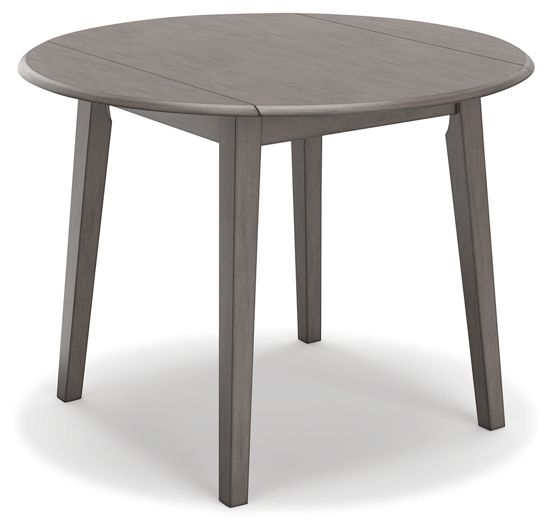 Furniture City Laplace - Ashley Furniture - Shullden Dining Room - Round DRM Drop Leaf Table - D194-15