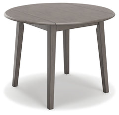 Furniture City Laplace - Ashley Furniture - Shullden Dining Room - Round DRM Drop Leaf Table - D194-15