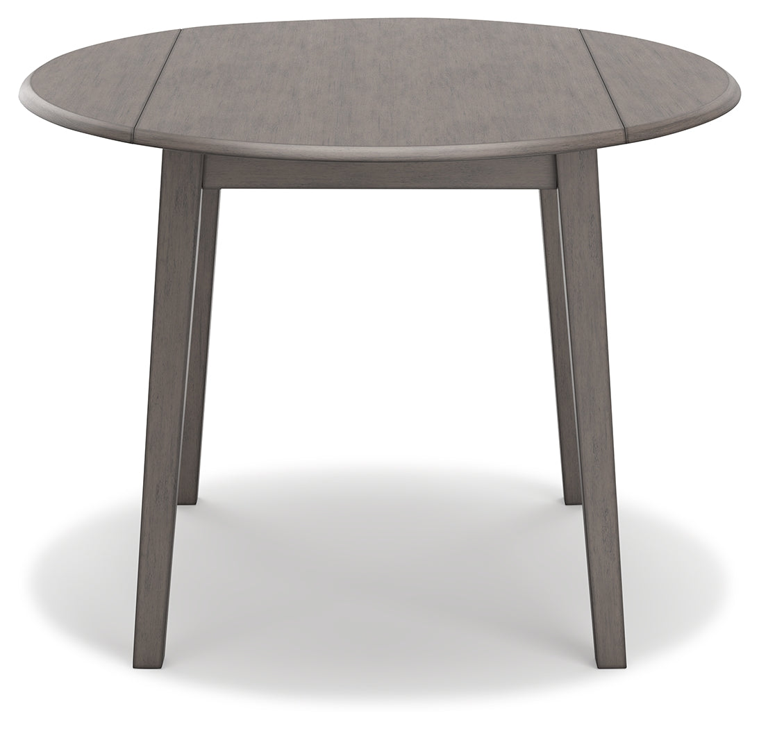 Furniture City Laplace - Ashley Furniture - Shullden Dining Room - Round DRM Drop Leaf Table - D194-15