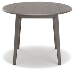 Furniture City Laplace - Ashley Furniture - Shullden Dining Room - Round DRM Drop Leaf Table - D194-15