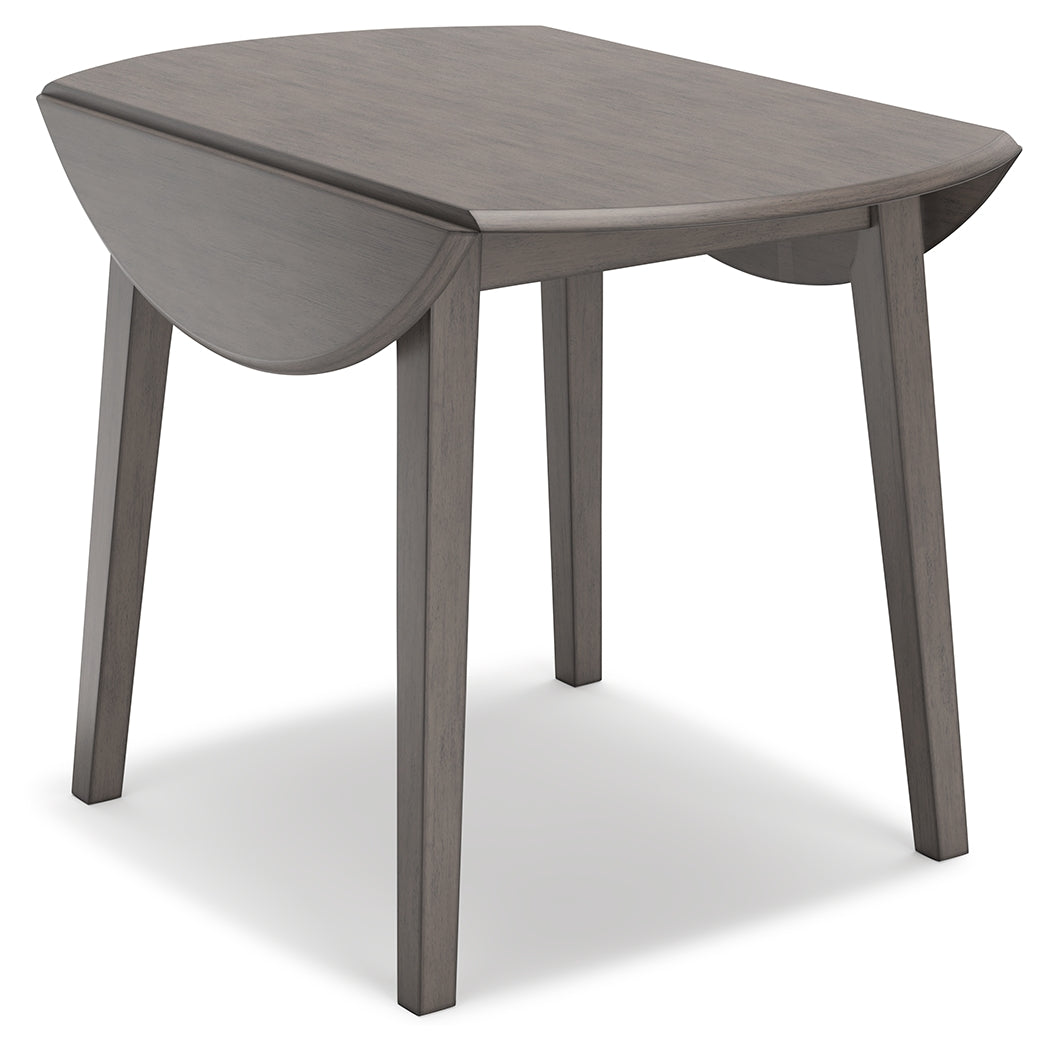 Furniture City Laplace - Ashley Furniture - Shullden Dining Room - Round DRM Drop Leaf Table - D194-15
