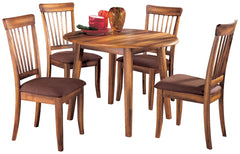 Furniture City Laplace - Ashley Furniture - Berringer Dining Table and 4 Chairs - Dining Table and 4 Chairs - D199D13