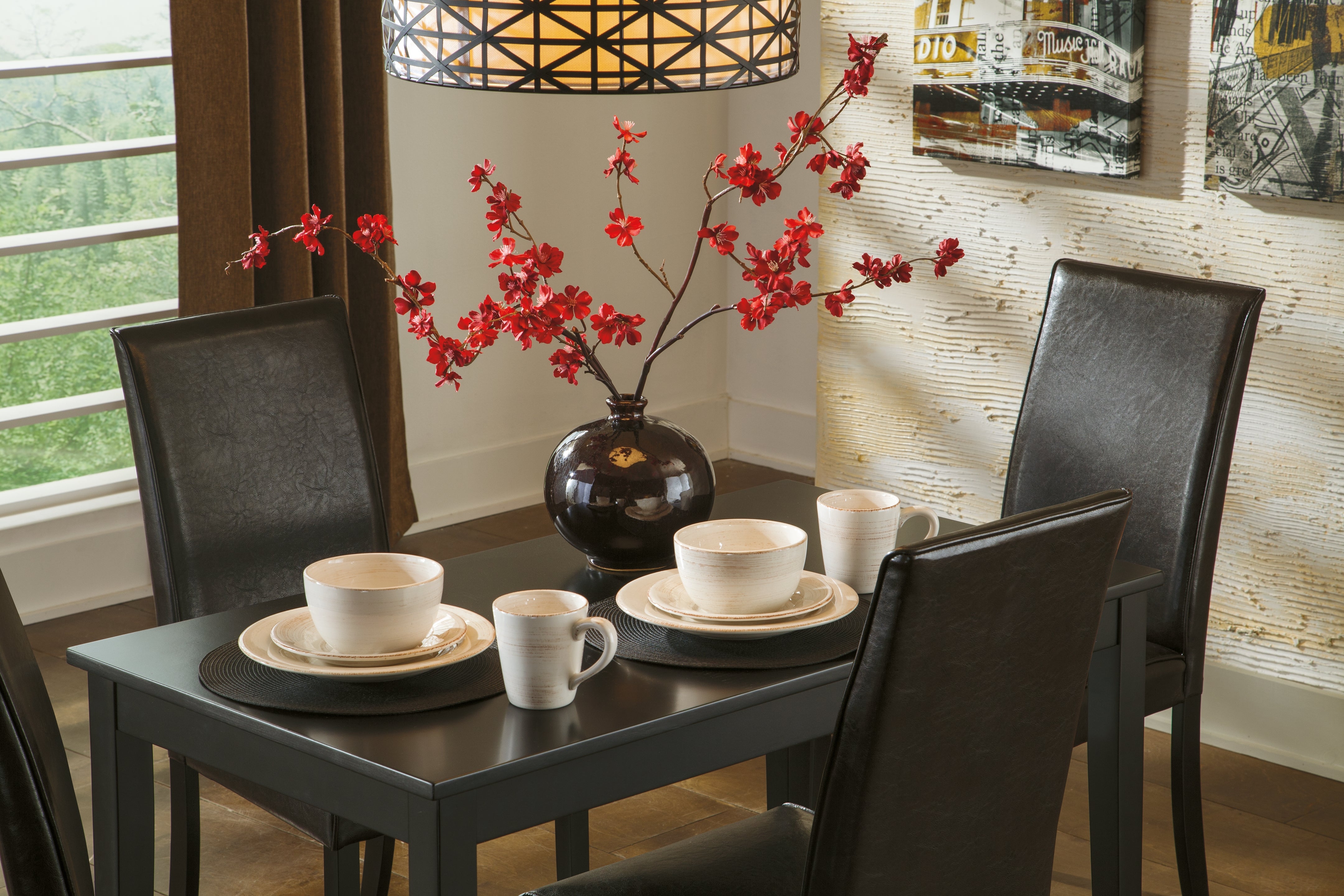 Furniture City Laplace - Ashley Furniture - Kimonte Dining Room - Rectangular Dining Room Table - D250-25