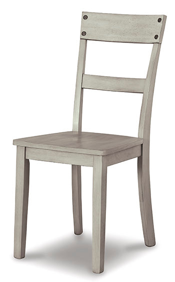 Furniture City Laplace - Ashley Furniture - Loratti Dining Room - Dining Chair (Set of 2) / Gray - D261-01X2