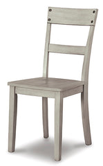 Furniture City Laplace - Ashley Furniture - Loratti Dining Room - Dining Chair (Set of 2) / Gray - D261-01X2