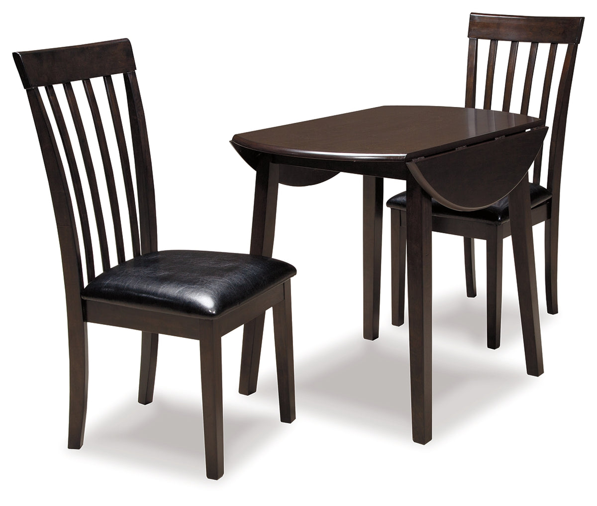 Furniture City Laplace - Ashley Furniture - Hammis Dining Table with 2 Chairs - Dining Table with 2 Chairs - D310D2