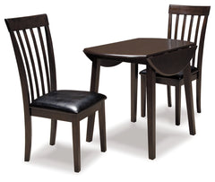 Furniture City Laplace - Ashley Furniture - Hammis Dining Table with 2 Chairs - Dining Table with 2 Chairs - D310D2