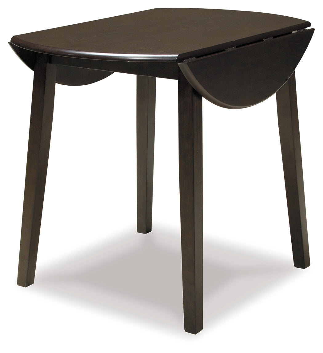 Furniture City Laplace - Ashley Furniture - Hammis Dining Room - Round DRM Drop Leaf Table / Dark Brown - D310-15