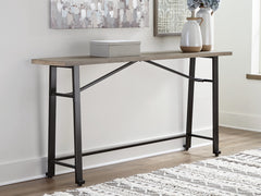Furniture City Laplace - Ashley Furniture - Lesterton Dining Room - Long Counter Table / Light Brown/Black - D334-52