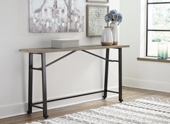 Furniture City Laplace - Ashley Furniture - Lesterton Dining Room - Long Counter Table / Light Brown/Black - D334-52