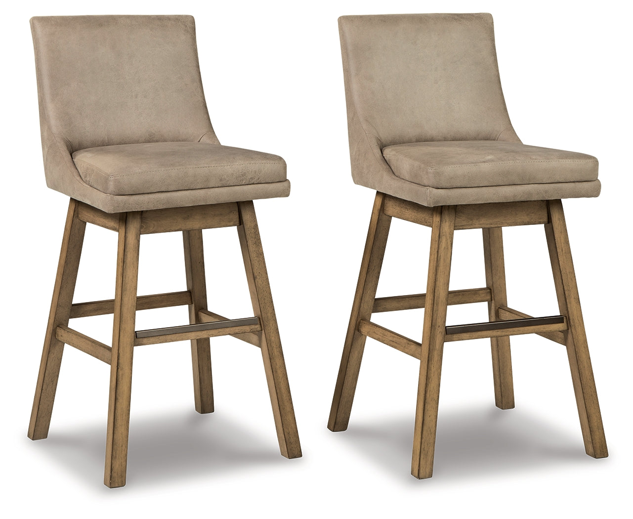 Furniture City Laplace - Ashley Furniture - Tallenger Dining Room - Bar Height Bar Stool (Set of 2) - D380-530X2
