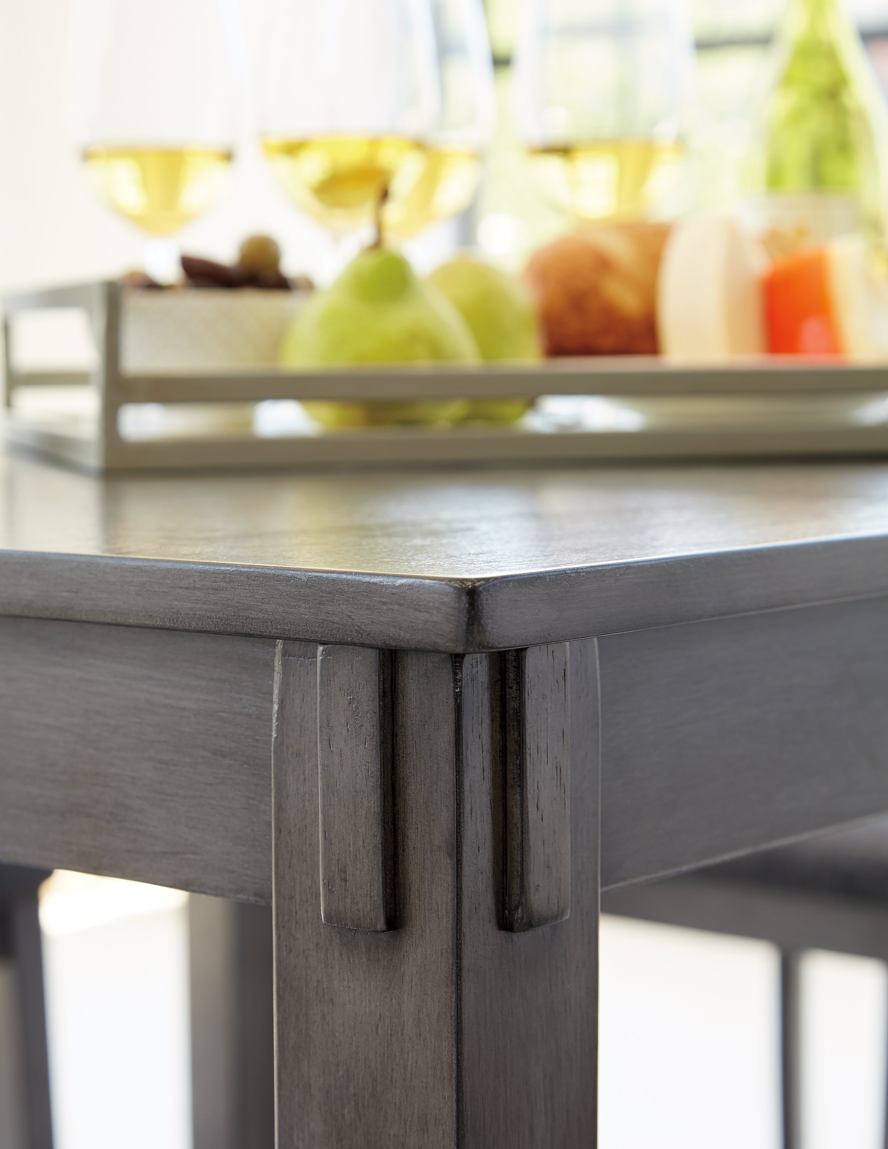 Furniture City Laplace - Ashley Furniture - Bridson Dining Room - Square Counter TBL Set (5/CN) - D383-223