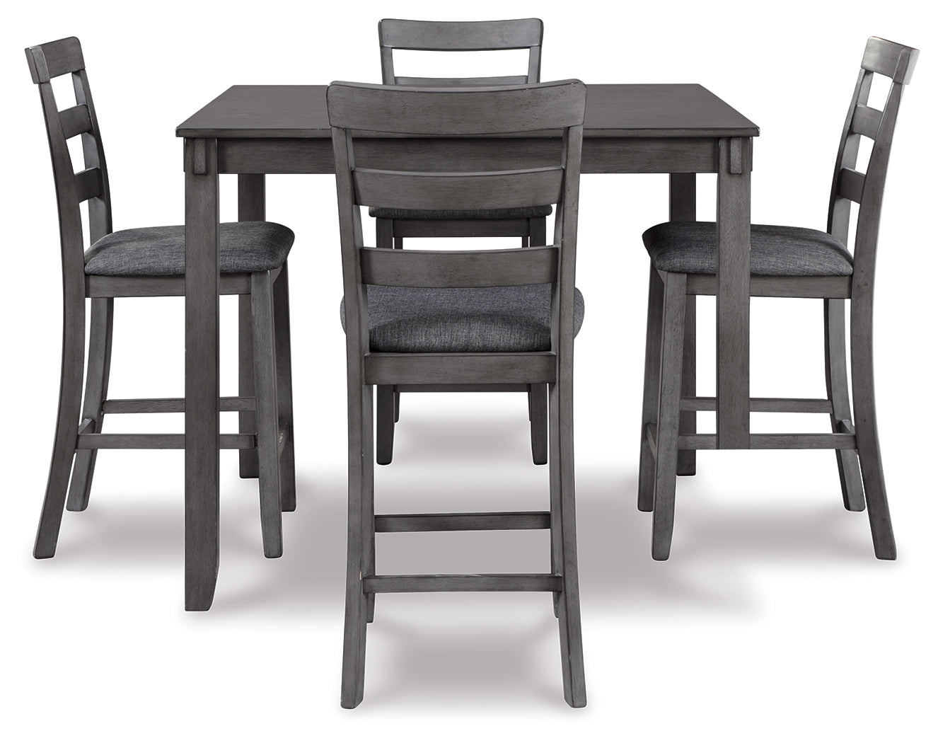Furniture City Laplace - Ashley Furniture - Bridson Dining Room - RECT DRM Table Set (6/CN) / Gray - D383-325