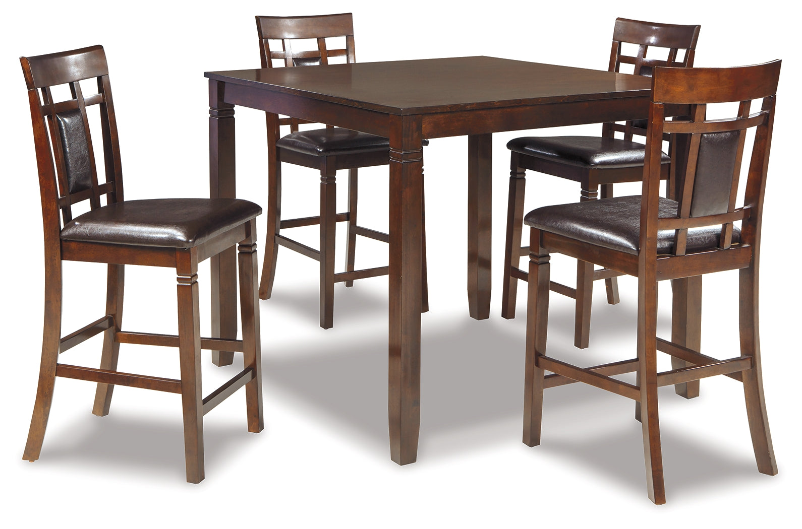 Furniture City Laplace - Ashley Furniture - Bennox Dining Room - Dining Room Table Set (6/CN) / Brown - D384-325