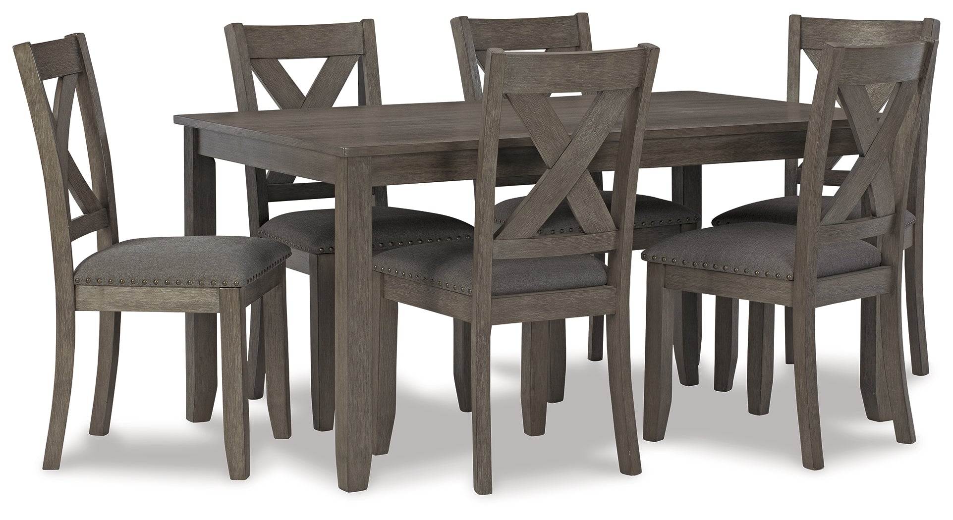 Furniture City Laplace - Ashley Furniture - Caitbrook Dining Room - Tall UPH Swivel Barstool(1/CN) / Gray - D388-230