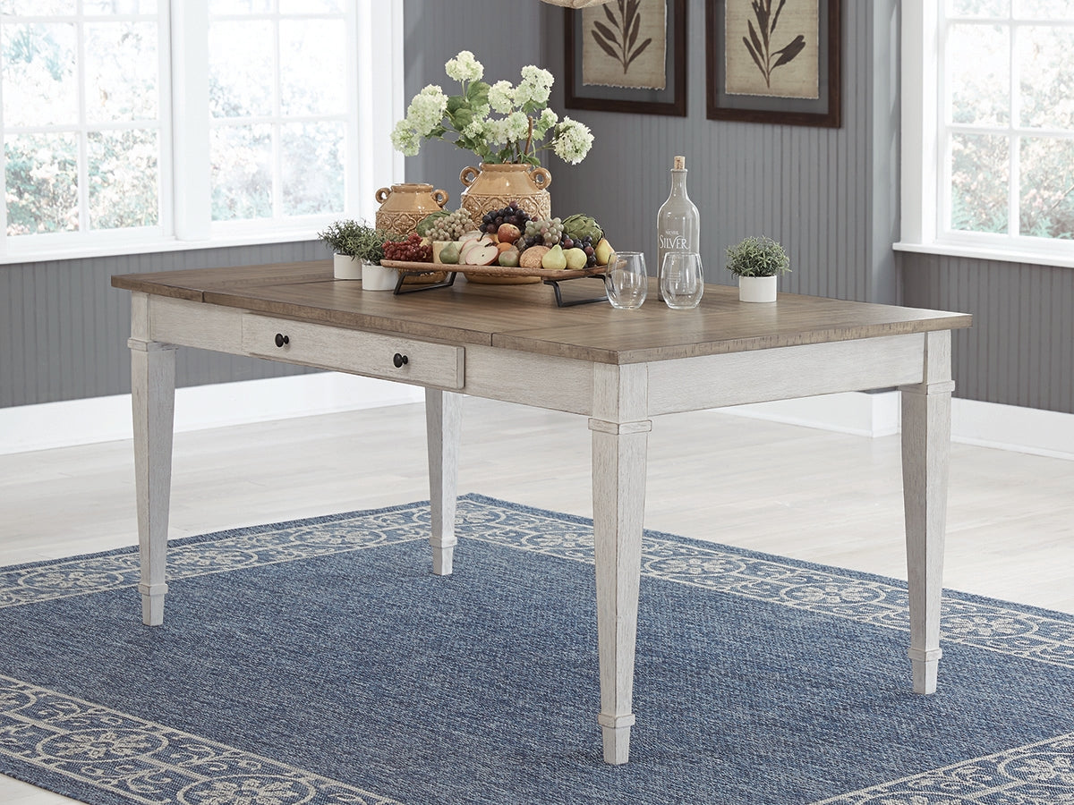 Furniture City Laplace - Ashley Furniture - Skempton Dining Room - RECT DRM Table w/Storage - D394-25