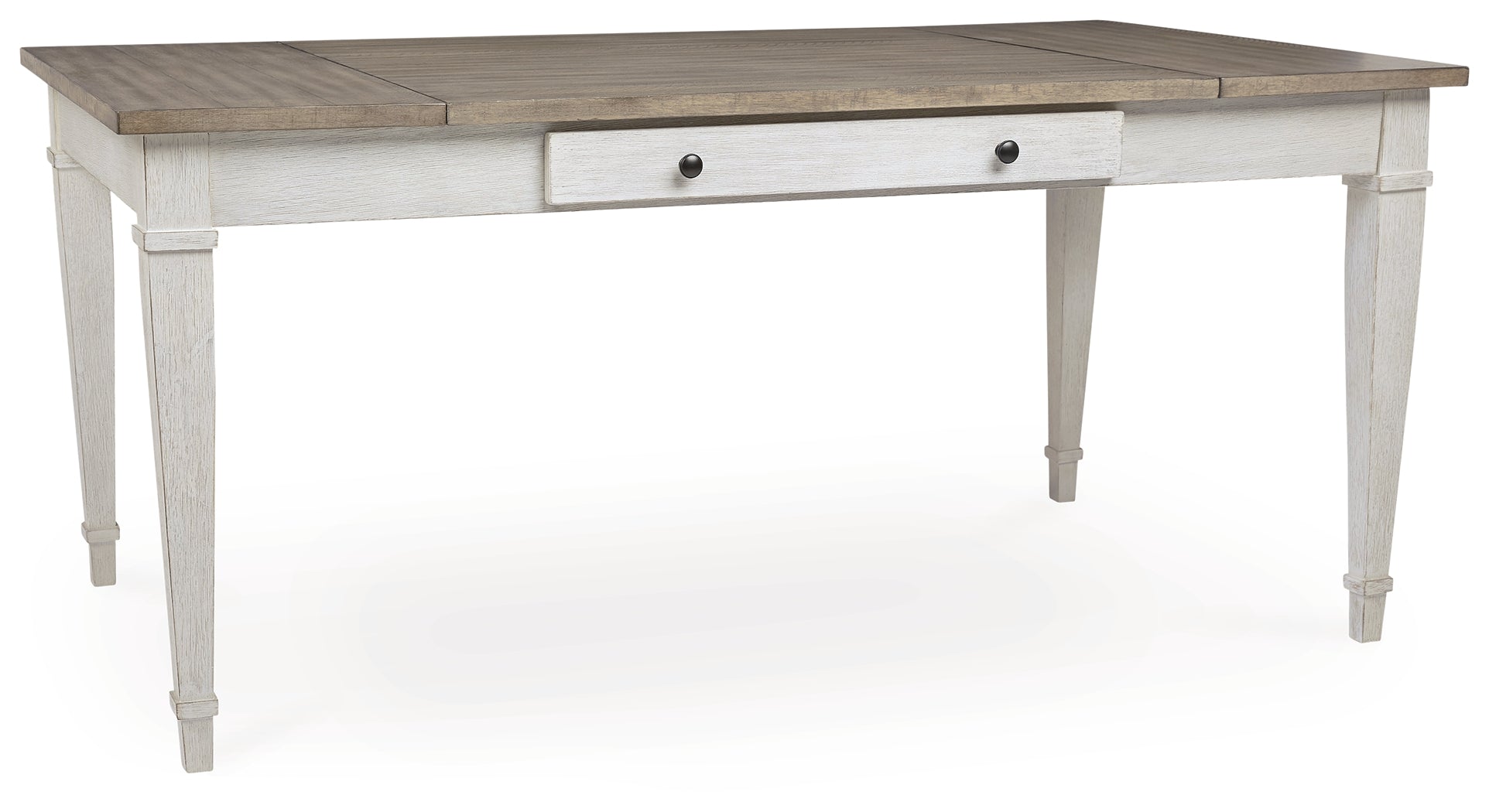 Furniture City Laplace - Ashley Furniture - Skempton Dining Room - RECT DRM Table w/Storage / White/Light Brown - D394-25