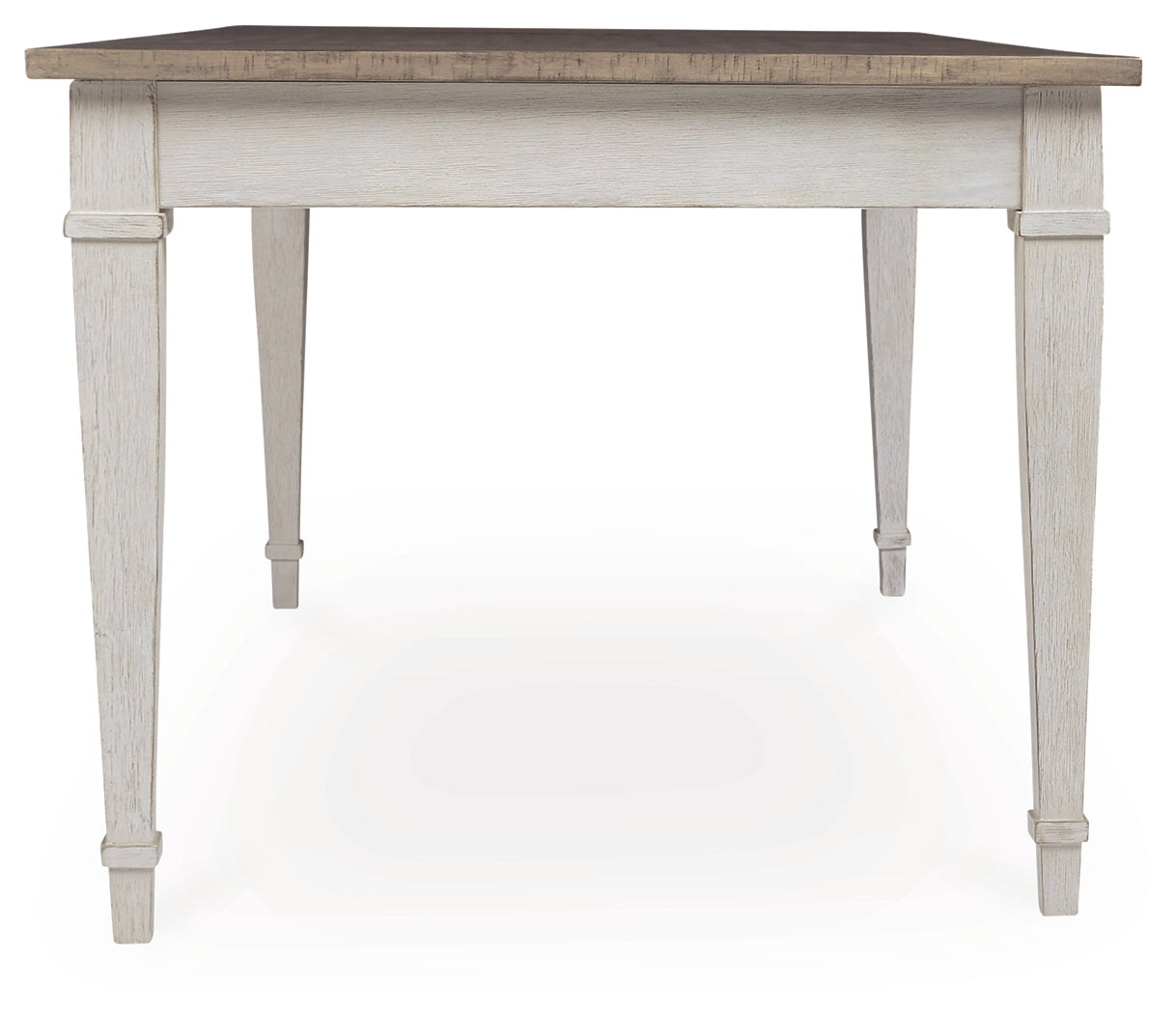Furniture City Laplace - Ashley Furniture - Skempton Dining Room - RECT DRM Table w/Storage / White/Light Brown - D394-25