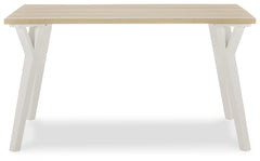 Furniture City Laplace - Ashley Furniture - Grannen Dining Room - Rectangular Dining Room Table / White/Natural - D407-25