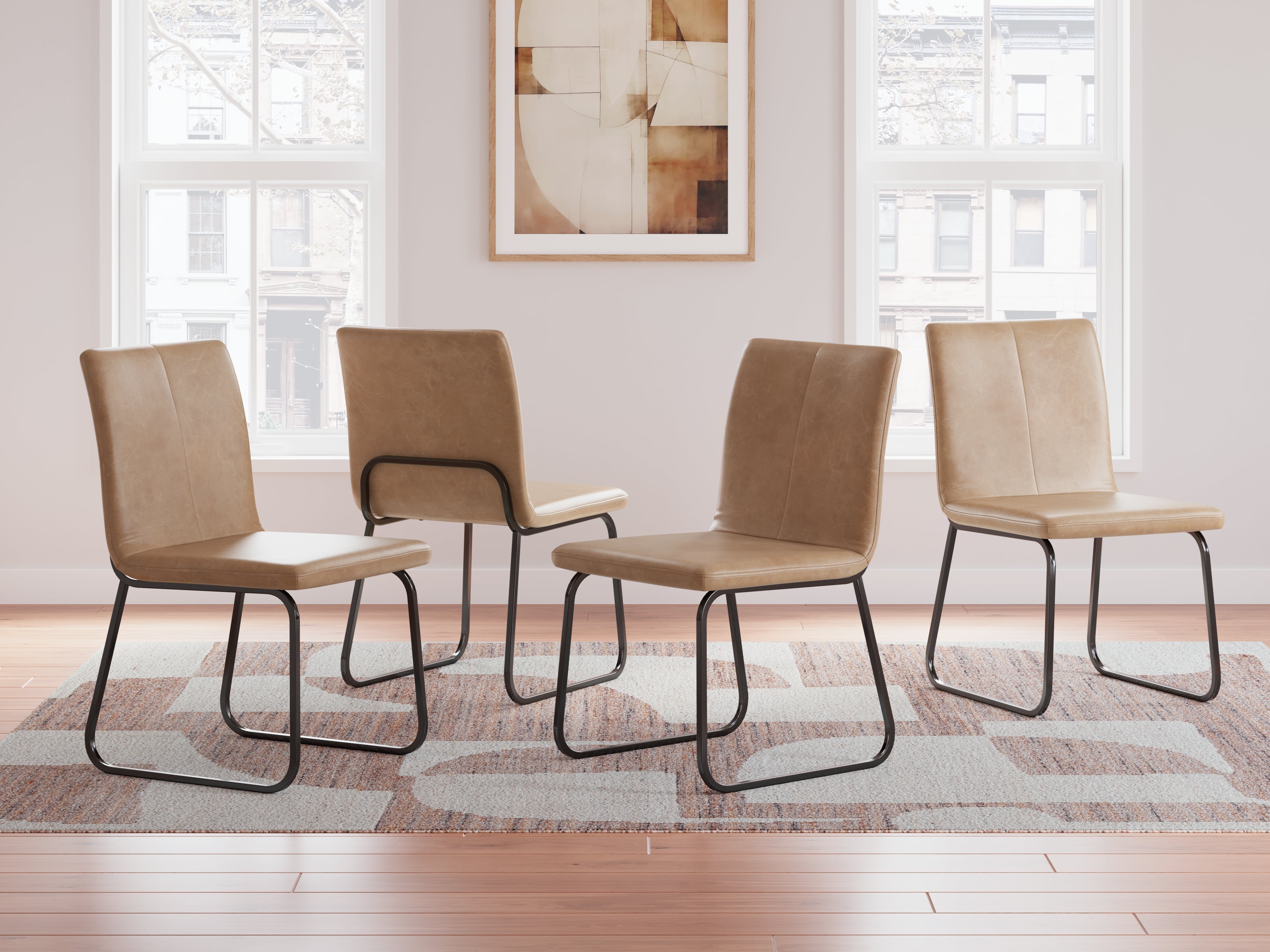 Furniture City Laplace - Ashley Furniture - Pharwynn Dining Room - Dining UPH Side Chair (4/CN) - D446-02