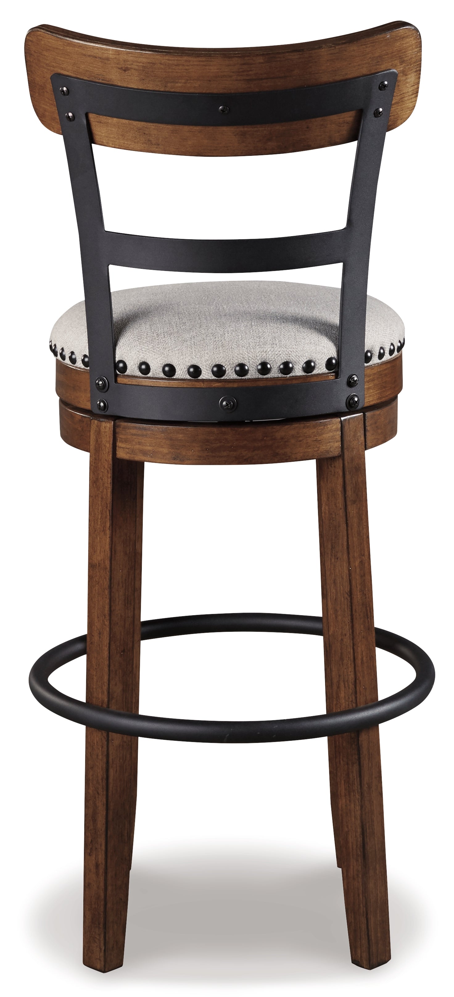 Furniture City Laplace - Ashley Furniture - Valebeck Dining Room - Tall UPH Swivel Barstool(1/CN) / White - D546-430