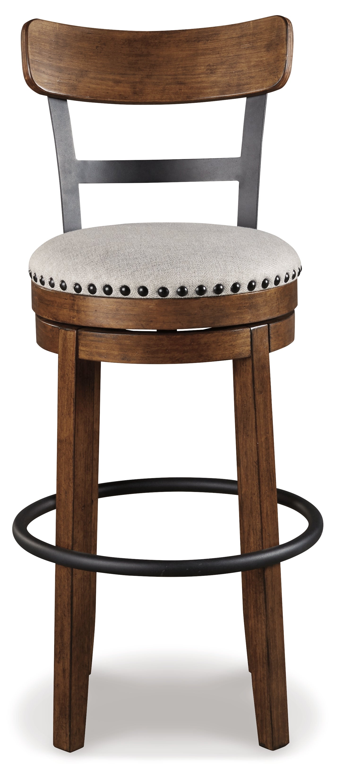 Furniture City Laplace - Ashley Furniture - Valebeck Dining Room - Tall UPH Swivel Barstool(1/CN) / White - D546-430