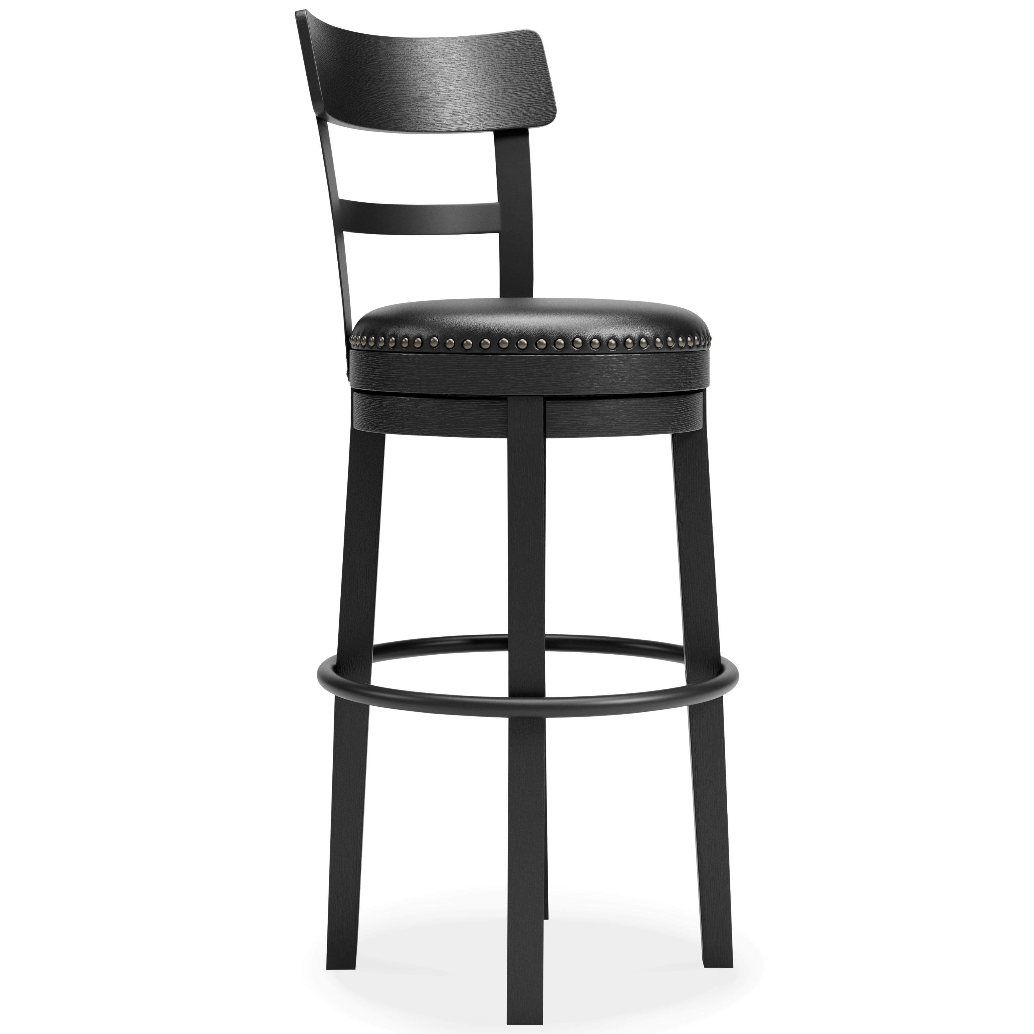 Furniture City Laplace - Ashley Furniture - Valebeck Dining Room - Tall UPH Swivel Barstool(1/CN) / Black - D546-630