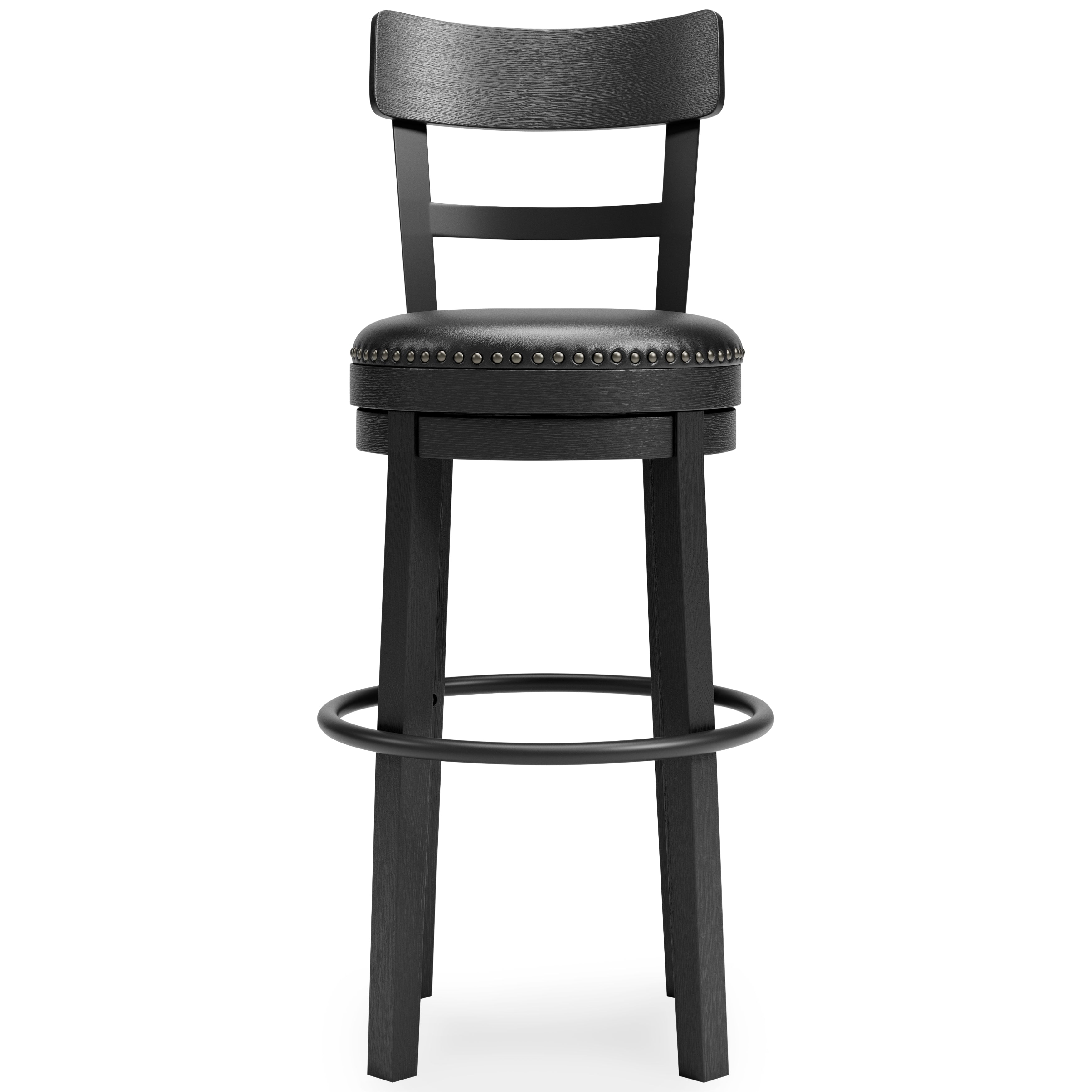 Furniture City Laplace - Ashley Furniture - Valebeck Dining Room - Tall UPH Swivel Barstool(1/CN) / Black - D546-630