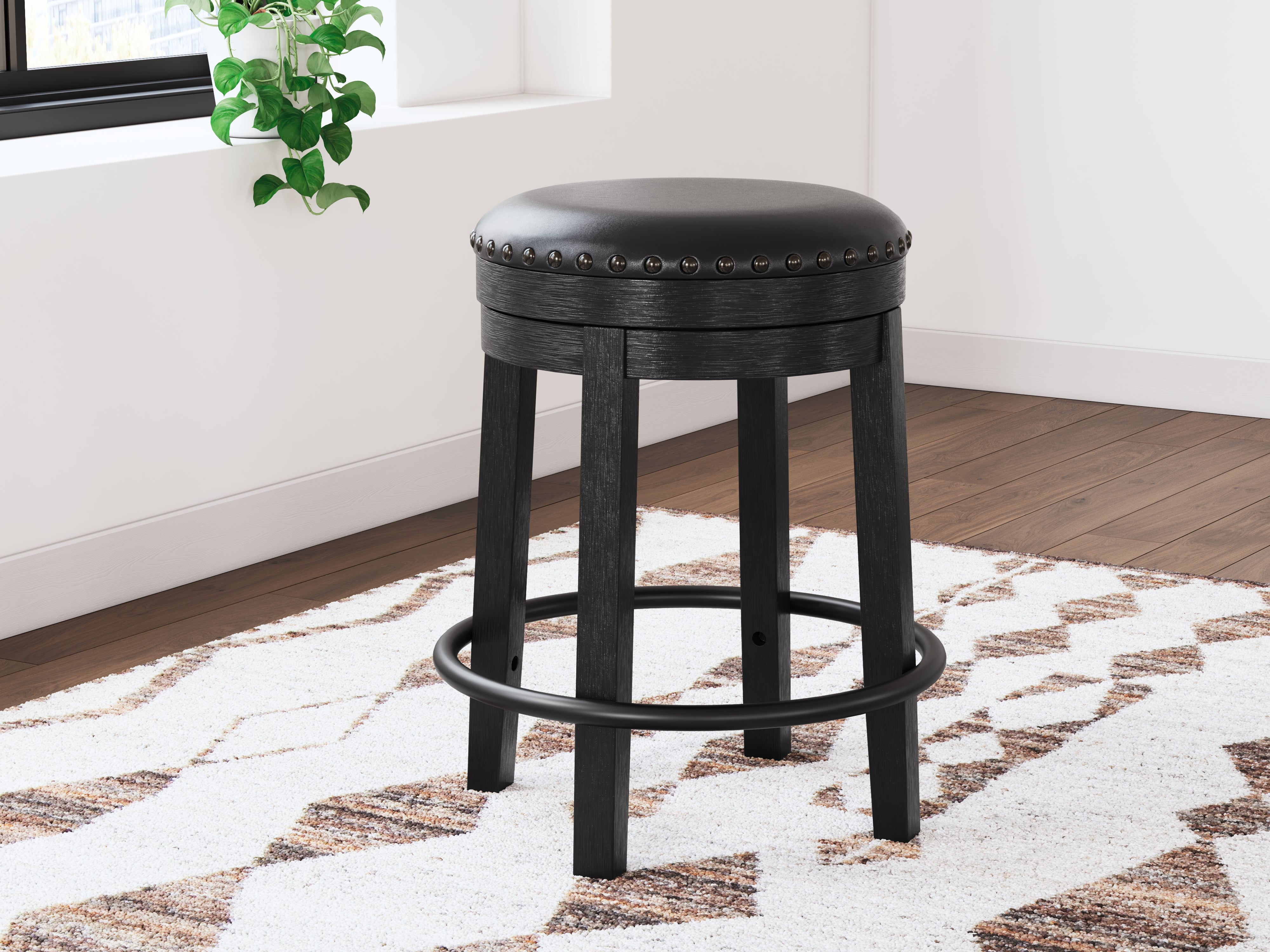Furniture City Laplace - Ashley Furniture - Valebeck Dining Room - UPH Swivel Stool (1/CN) - D546-824