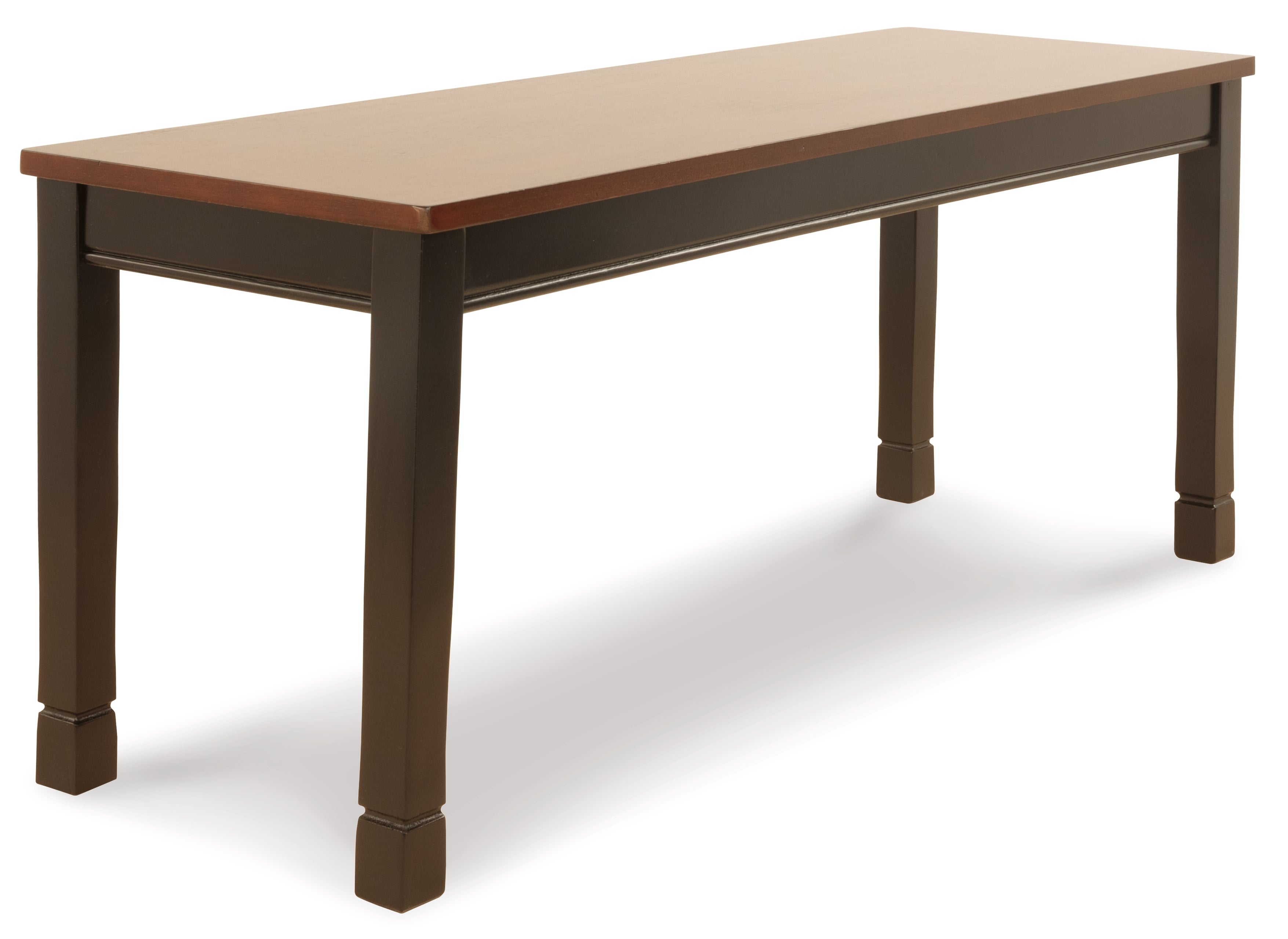 Furniture City Laplace - Ashley Furniture - Owingsville Dining Room - Large Dining Room Bench / Black/Brown - D580-00